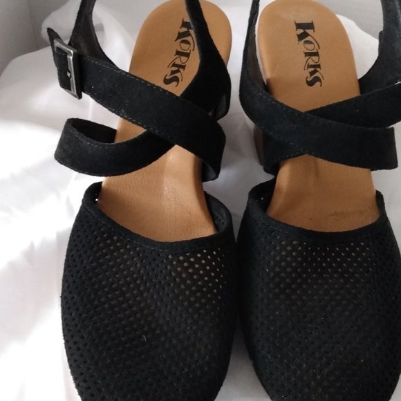 KORKS SUEDE WOMEN PLATFORM SIZE 11M - Picture 14 of 14